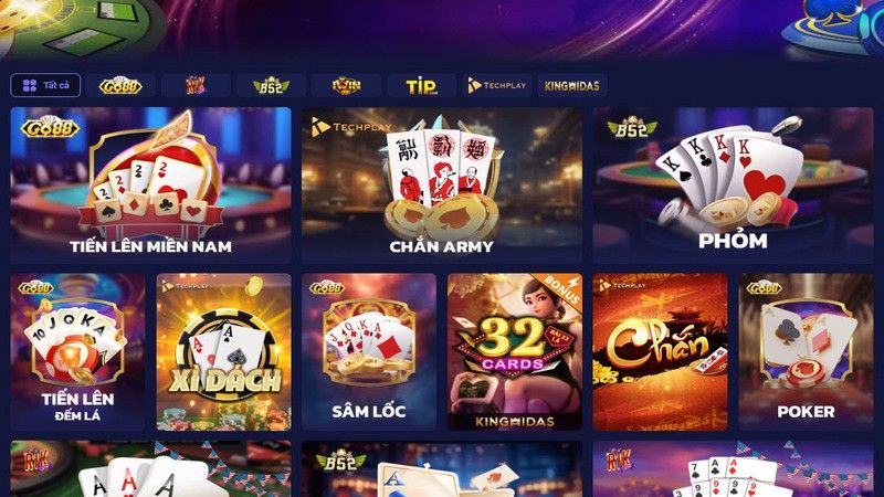Kho game cá cược được đầu tư cực đỉnh
